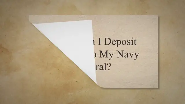 'Video thumbnail for Where can I Deposit Money Into My Navy Federal?'