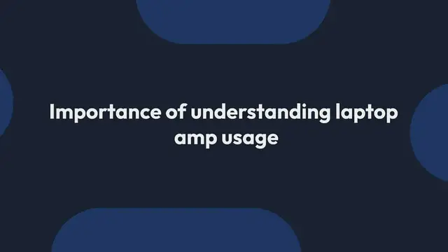 'Video thumbnail for  How Many Amps Does A Laptop Use? '
