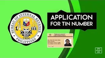 'Video thumbnail for How to Get or Recover TIN ID Number - BIR'