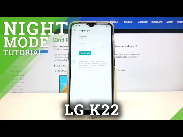 'Video thumbnail for How to Activate Eye Comfort Mode in LG K22 – Adjust Brightness'