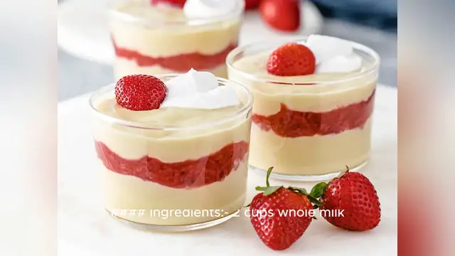 'Video thumbnail for vanilla pudding recipe'