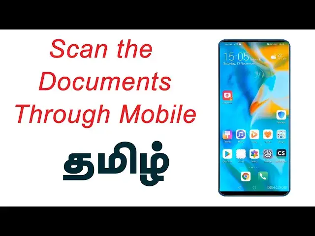 'Video thumbnail for How to Scan the Documents through Mobile in Tamil'