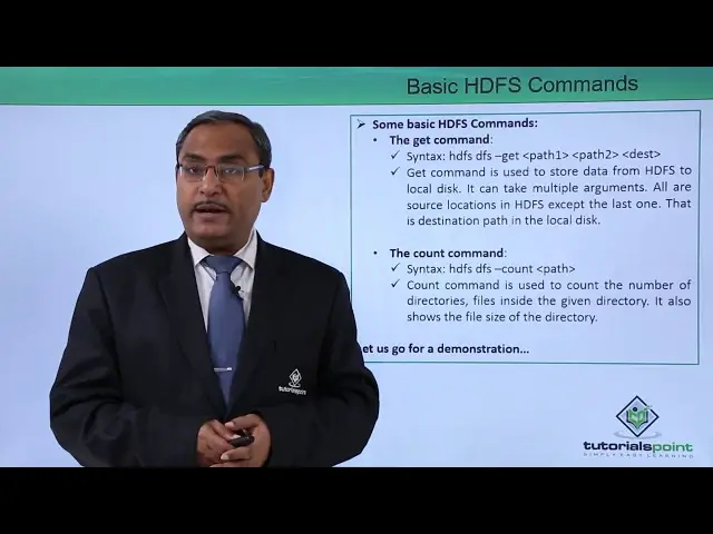 'Video thumbnail for Basic HDFS Commands | Hadoop | HDFS'