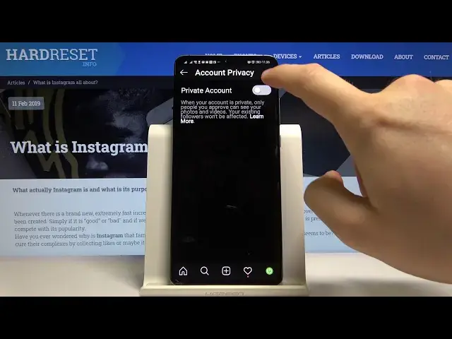 'Video thumbnail for How to Set Up Private Account on Instagram?'