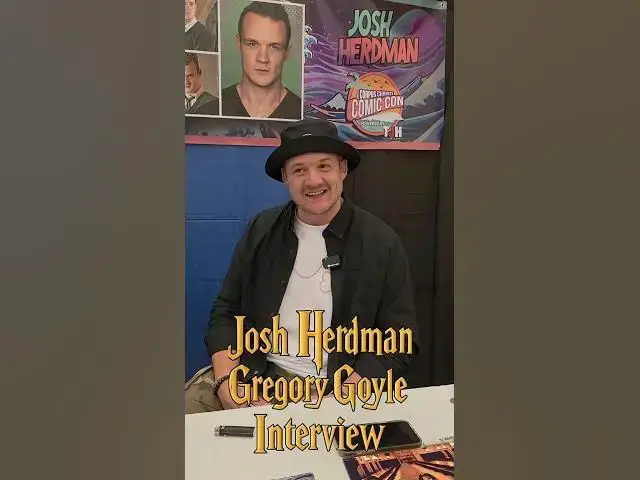 'Video thumbnail for Josh Herdman (Gregory Goyle) talks about working with Draco & Crabbe! #wizardingworld #harrypotter'