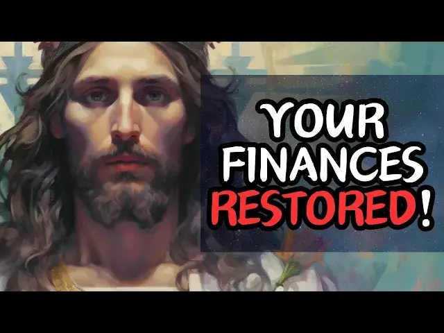 'Video thumbnail for God Says... I Will Restore Your Finances'