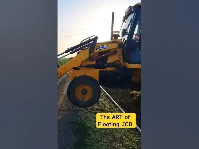 'Video thumbnail for The ART of Floating JCB | JCB Operator Skill  #farming #jcb #jcbvideo #jcbmachine #tirthaagro'
