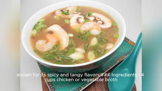 'Video thumbnail for tom yum soup recipe'
