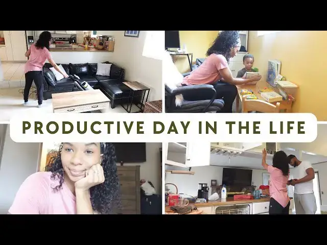 'Video thumbnail for PRODUCTIVE DAY IN THE LIFE: HOMESCHOOL AND CLEAN WITH ME, TARGET RUN, & MORE'