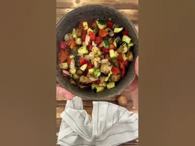 'Video thumbnail for Ratatouille blitzschnell - Heißluftfritteuse!'
