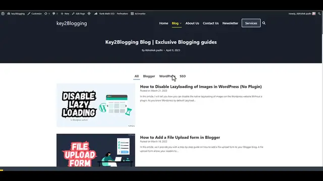'Video thumbnail for How to Design a Blog page in Wordpress using Kadence Blocks Pro'