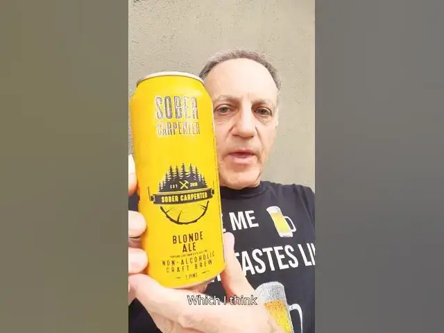 'Video thumbnail for Sober Carpenter Blonde Ale Non Alcoholic Beer Review #nonalcoholicbeer #beerreview'