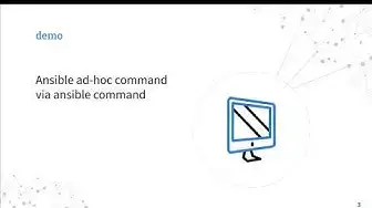 'Video thumbnail for Ansible Ad-Hoc command - ansible command'