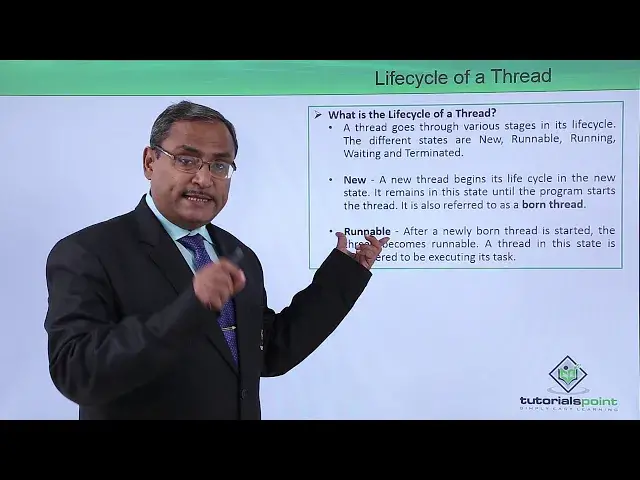 'Video thumbnail for Java Essentials - Life cycle of a thread | Java'