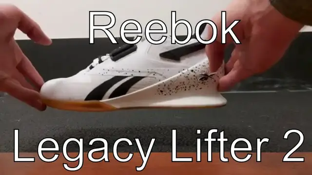 'Video thumbnail for Reebok Legacy Lifter 2 Weightlifting Shoes | Quick Look | 360° Tour | Weightlifting Shoes Review'