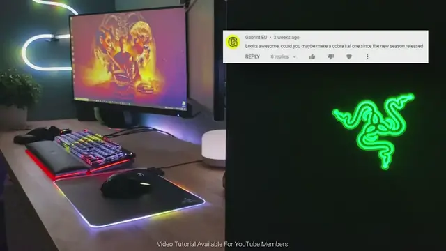 'Video thumbnail for Cobra Kai Razer Chroma Profile'