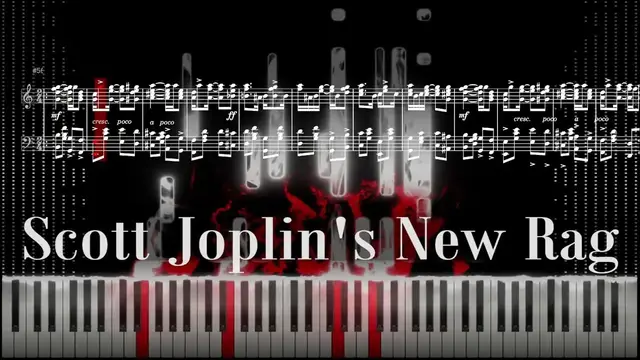 'Video thumbnail for "Scott Joplin's New Rag" Piano Tutorial | Sheet Music | Scott Joplin'