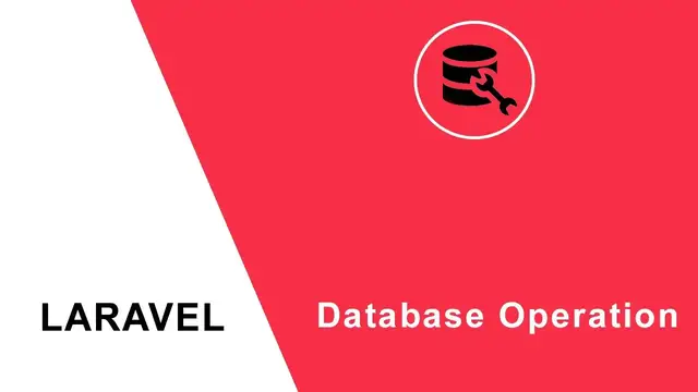 'Video thumbnail for Database Operation in Laravel'