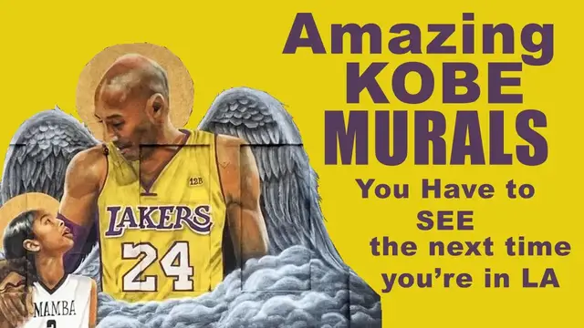 'Video thumbnail for Amazing Kobe Bryant Murals to see in LA'