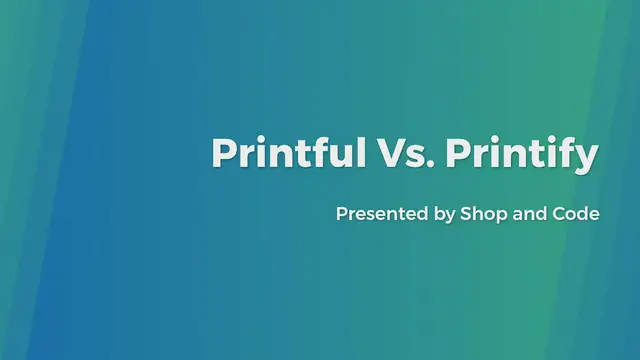 'Video thumbnail for Printful Vs Printify'