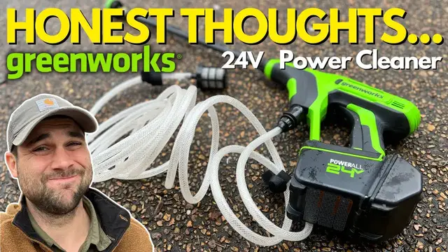 'Video thumbnail for Would You Use This Greenworks Power Washer?'