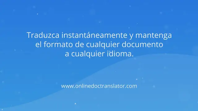 'Video thumbnail for Doc Translator Guía: ¿Cómo uso el traductor de documentos?'
