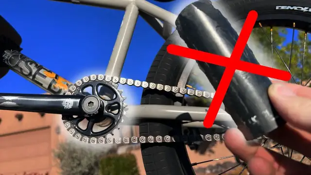 'Video thumbnail for BMX PEGS - Can They Go On The Same Side As Your Chain?'