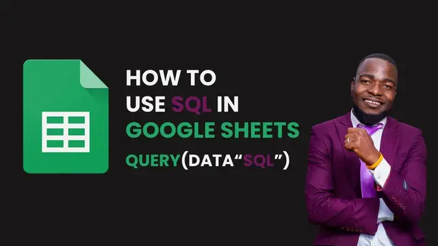 'Video thumbnail for SQL In Google Sheets'