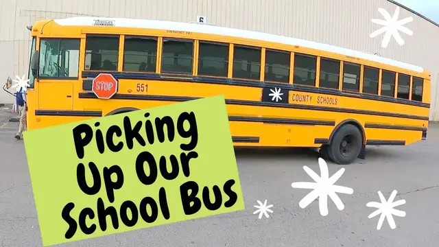 'Video thumbnail for Driving our new school bus home with engine issues | SKOOLIE VLOG 2'