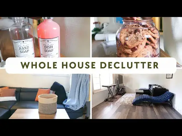 'Video thumbnail for Whole House Declutter & Clean With Me: Part One'