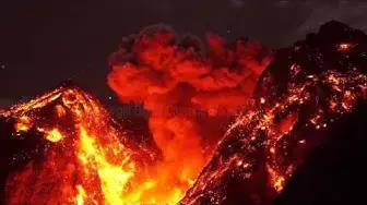 'Video thumbnail for Spectactuar close-up of large explosion at Batu Tara volcano'