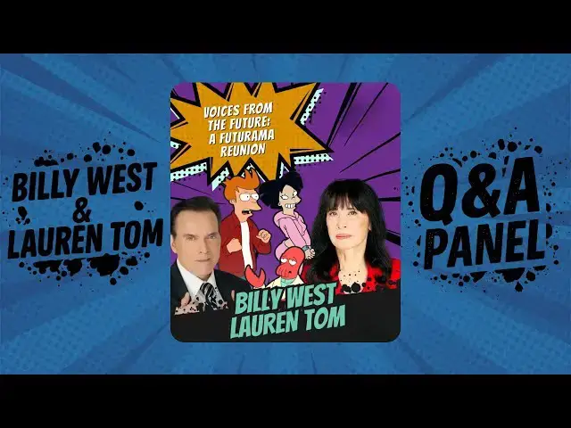 'Video thumbnail for Futurama Stars Billy West & Lauren Tom Reunite at Corpus Christi Comic Con | Full Q&A Panel'