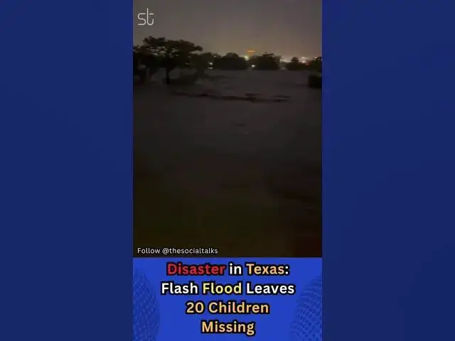 'Video thumbnail for Disaster in Texas: Flash Flood Leaves 20 Children Missing'