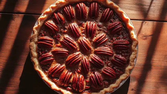 'Video thumbnail for Classic Pecan Pie: Sweet and Gooey Perfection'