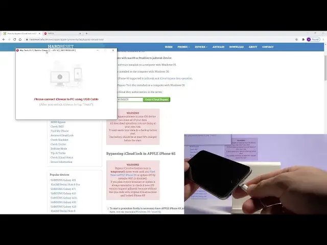 'Video thumbnail for How to Bypass iCloud on iPhone 6s  - Unlock iCloud iOS 14.01'