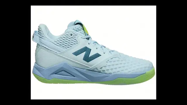 'Video thumbnail for A close look at Coco Gauff's New Balance CG2 tennis shoe'