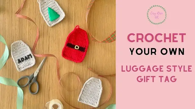 'Video thumbnail for How to Crochet a Gift Tag'