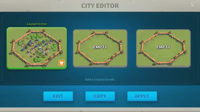 'Video thumbnail for How to copy paste layout in rise of kingdoms(rok)'