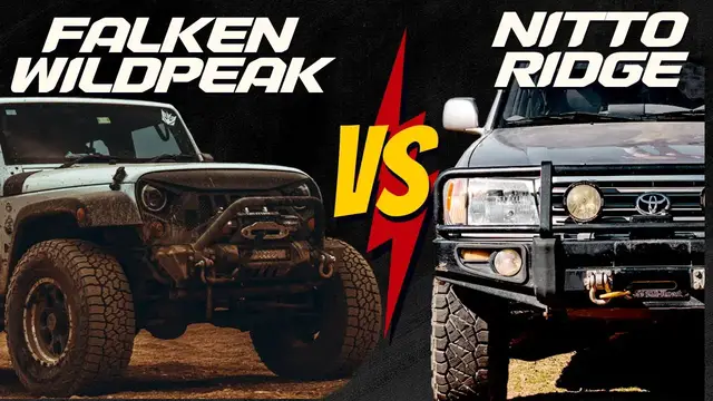 'Video thumbnail for Falken Wildpeak AT3W vs Nitto Ridge Grappler'