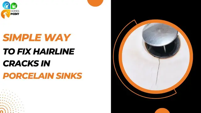 'Video thumbnail for How To Fix Hairline Cracks In Porcelain Bathroom Sinks '