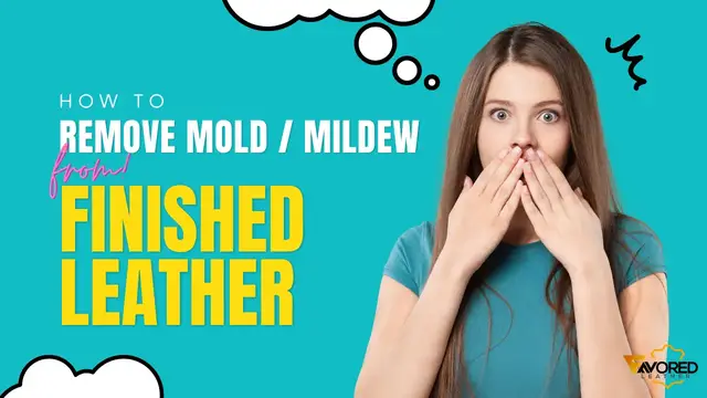 'Video thumbnail for How To Remove Mold or Mildew From Finished Leather'