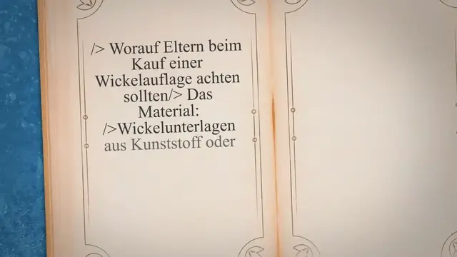 'Video thumbnail for Wickelauflage – achte auf diese 3 Entscheidungskriterien'
