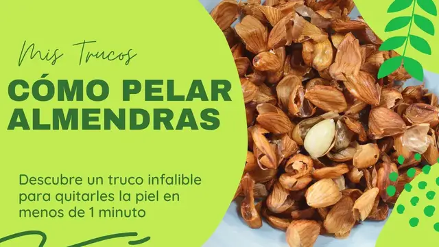 'Video thumbnail for Cómo Pelar Almendras  ➡️ en 1 MINUTO ⏰ | TRUCO Fácil y Rápido'