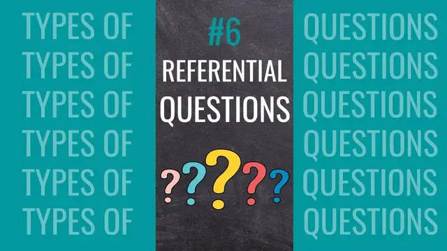 'Video thumbnail for Teachers: How To Ask Referential Questions #shorts'