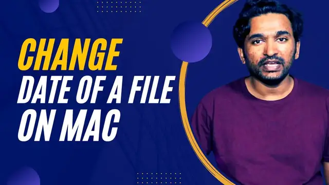 'Video thumbnail for How to Change Creation Date of a File on Mac and iPhone'