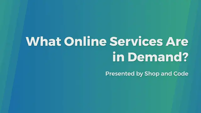 'Video thumbnail for What Online Services Are in Demand?'