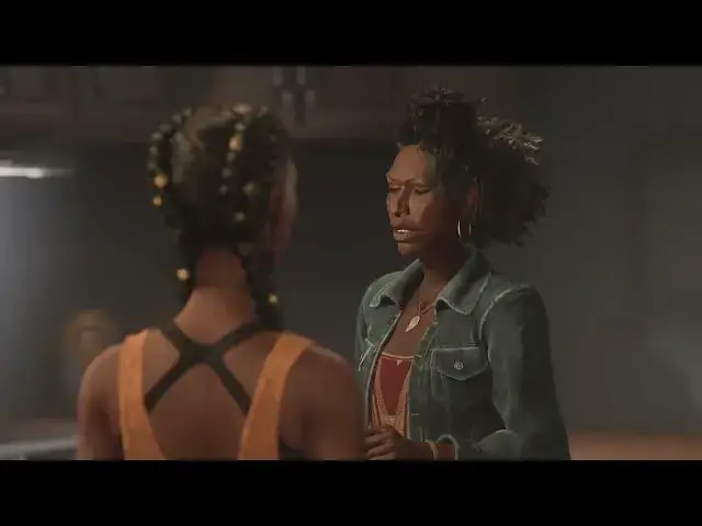 'Video thumbnail for South of Midnight - Chapter 1 Find Mementos To Pack: Hazel Argues with Lacey "Dad Is Dead" Cutscene'
