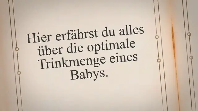'Video thumbnail for Wieviel Trinkmenge braucht mein Baby? [Ratgeber 2023]'