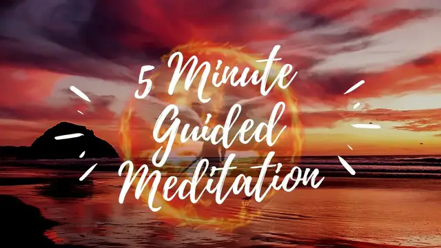 'Video thumbnail for Try this 5 Minute Guided Meditation'