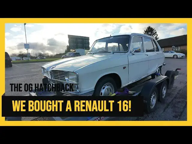 'Video thumbnail for We bought a Renault 16, the OG of hatchbacks!'